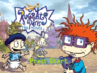 Rugrats in Paris - The Movie (Europe) Title Screen